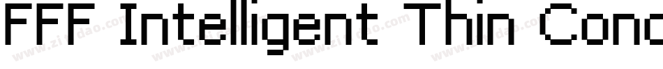FFF Intelligent Thin Condensed字体转换
